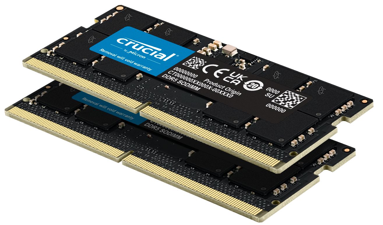 Crucial laptop DDR5 Memory